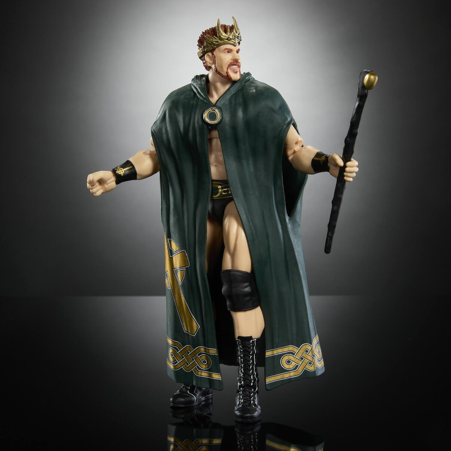 Alt View 2. Mattel - Mattel Collectible - WWE Elite Collection: Greatest Hits 6" King Sheamus Action Figure   - Collectibles - Multicolor.