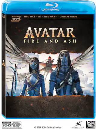 Front. Avatar: Fire and Ash - BLU-RAY 3-D.