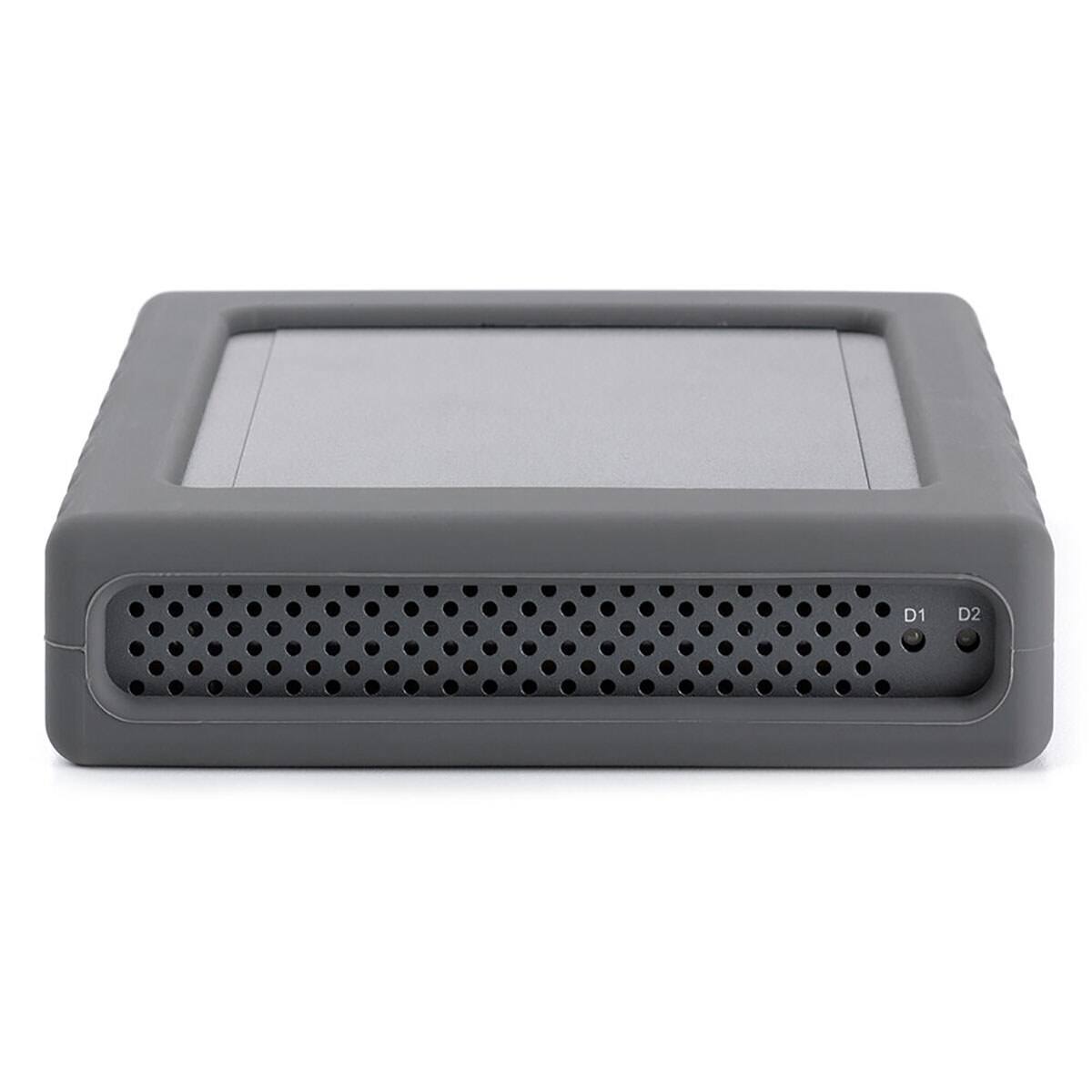 Alt View 1. Oyen Digital - Oyen Digital 10TB MiniPro RAID V4 USB-C Portable Dual Hard Drive.