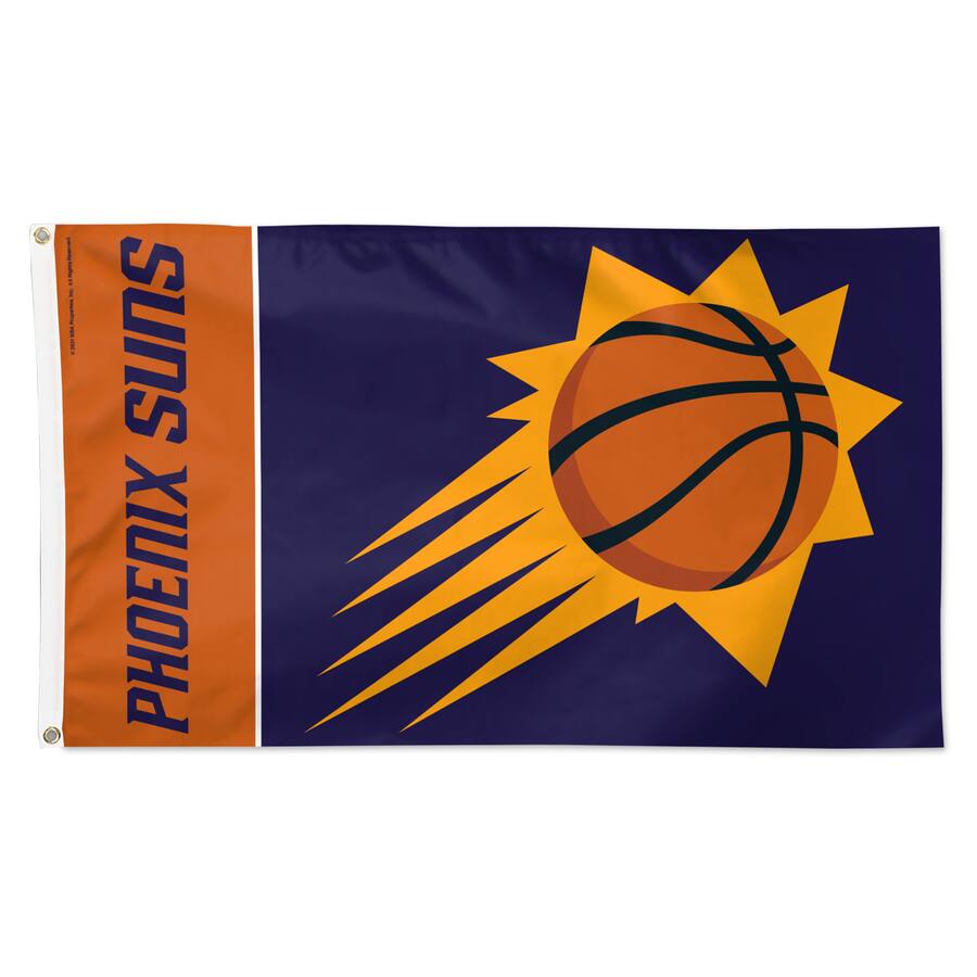 WinCraft Phoenix Suns 3' x 5' Single Sided Inspired Block Deluxe Flag ...