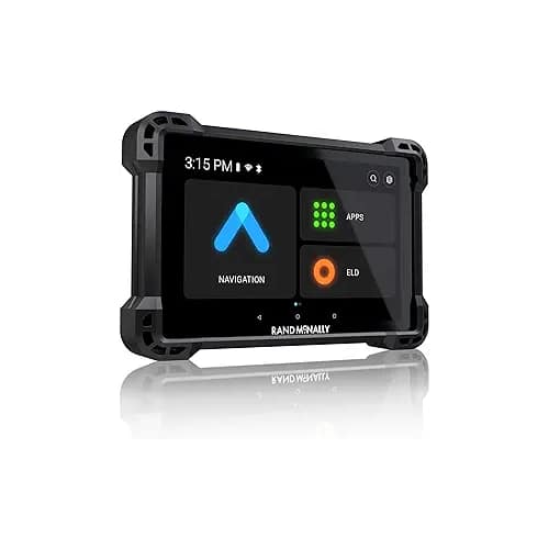 Rand McNally - RANDTAB7 Rand Tablet with Rand Navigation GPS with Speed Camera Alerts and Live Traffic, Weather and Fuel -