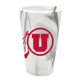 WinCraft - Utah Utes 16oz. Fashion Silicone Pint Glass - Multicolor