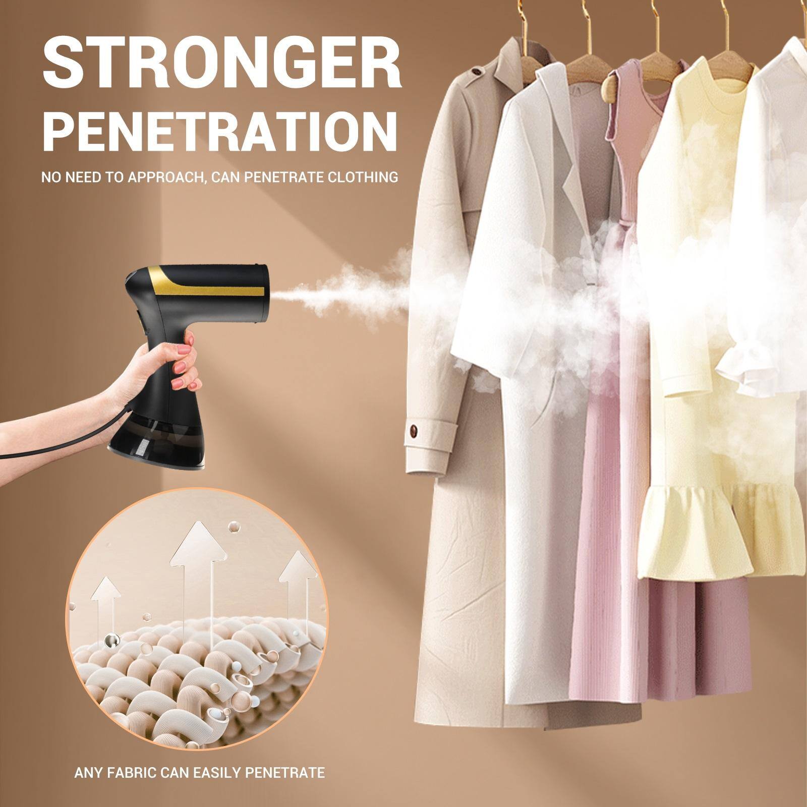 STRONGER PENETRATION  
NO NEED TO APPROACH, CAN PENETRATE CLOTHING  

ANY FABRIC CAN EASILY PENETRATE