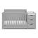 Alt View 11. Graco - Hadley 5-in-1 Convertible Crib and Changer with Drawer - Pebble Gray.