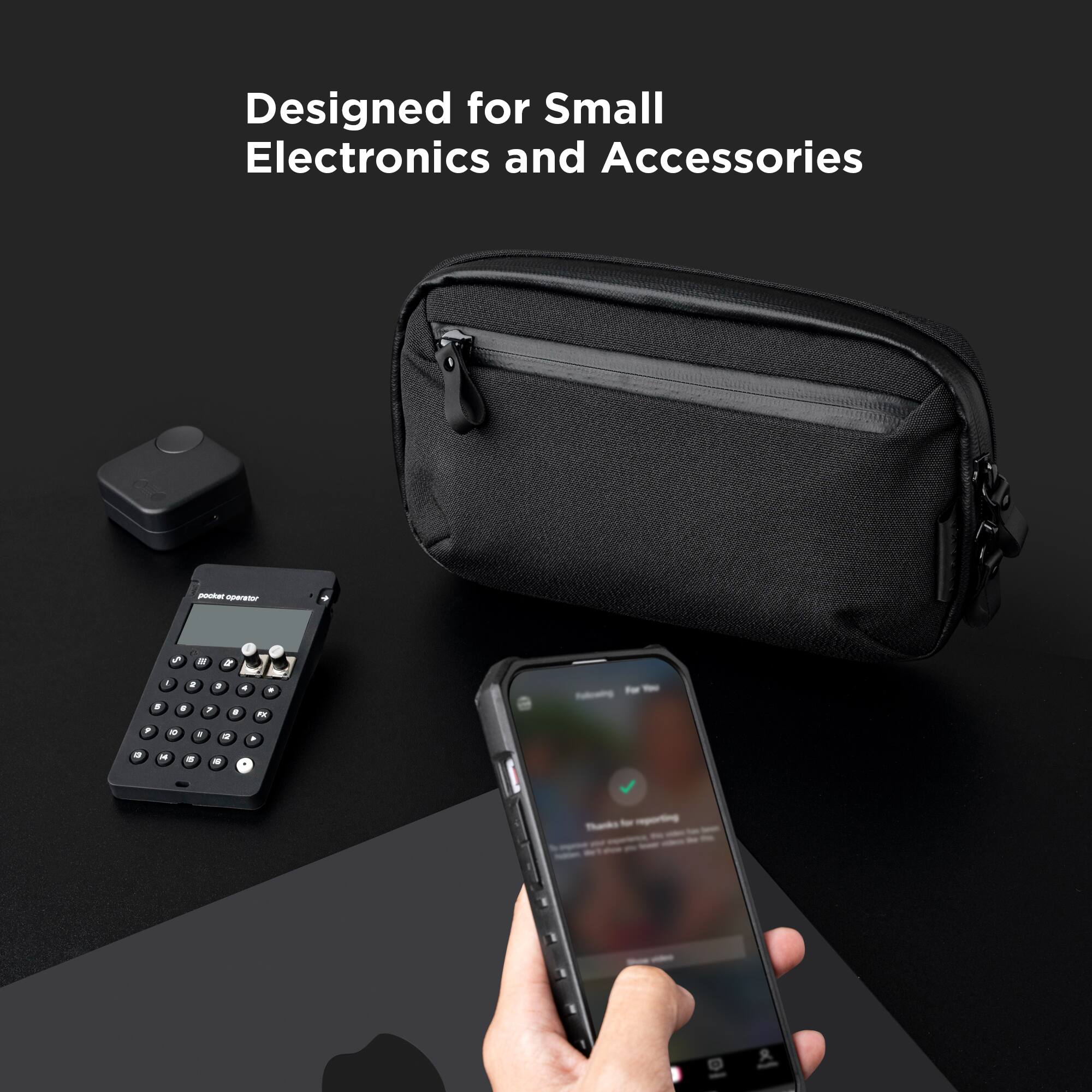 Designed for Small Electronics and Accessories