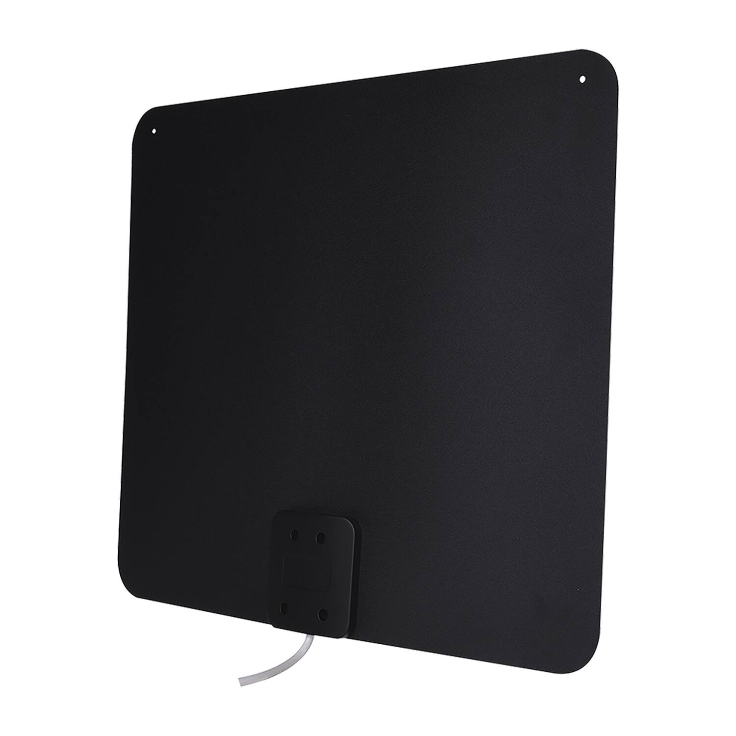 Alt View 1. RCA - Indoor Flat HDTV Multi-Directional Antenna up to 40-Mile Range - Black.