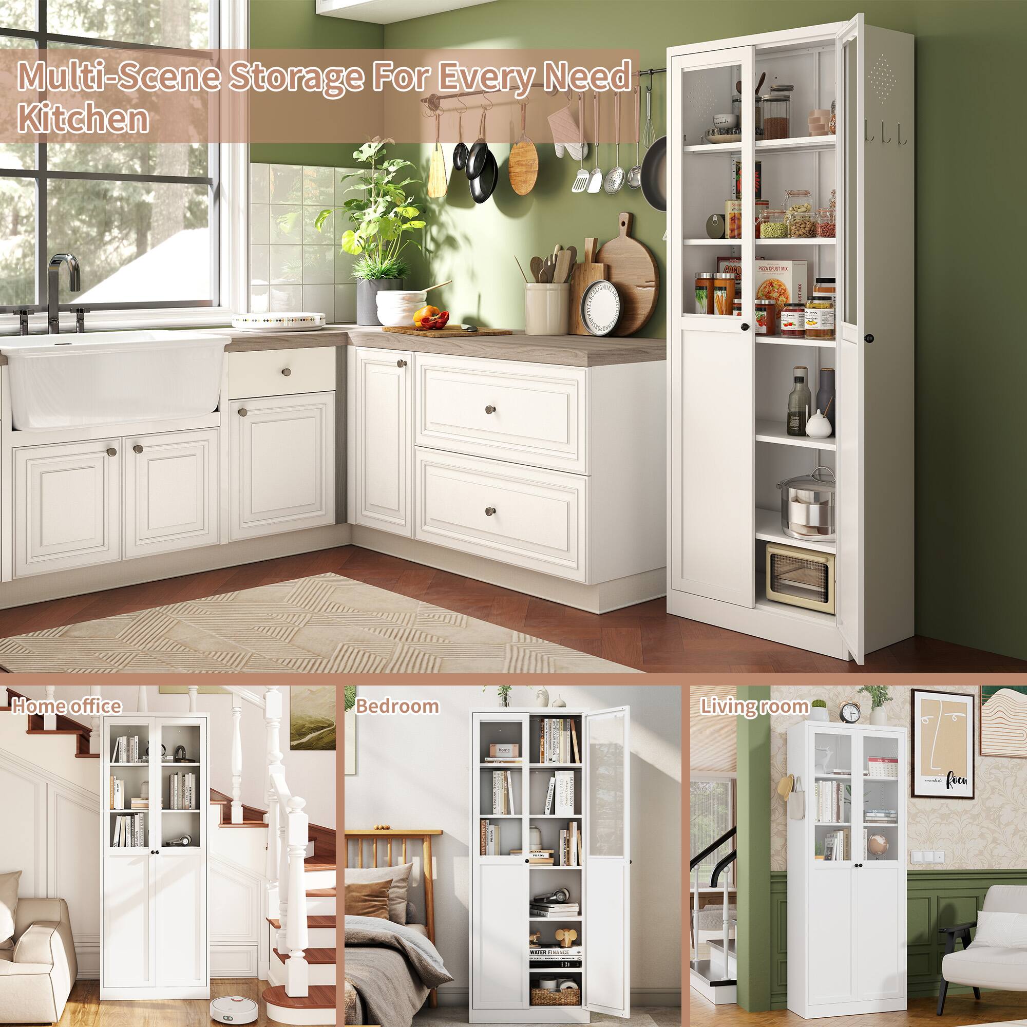Multi-Scene Storage For Every Need

Kitchen

Home office

Bedroom

Living room