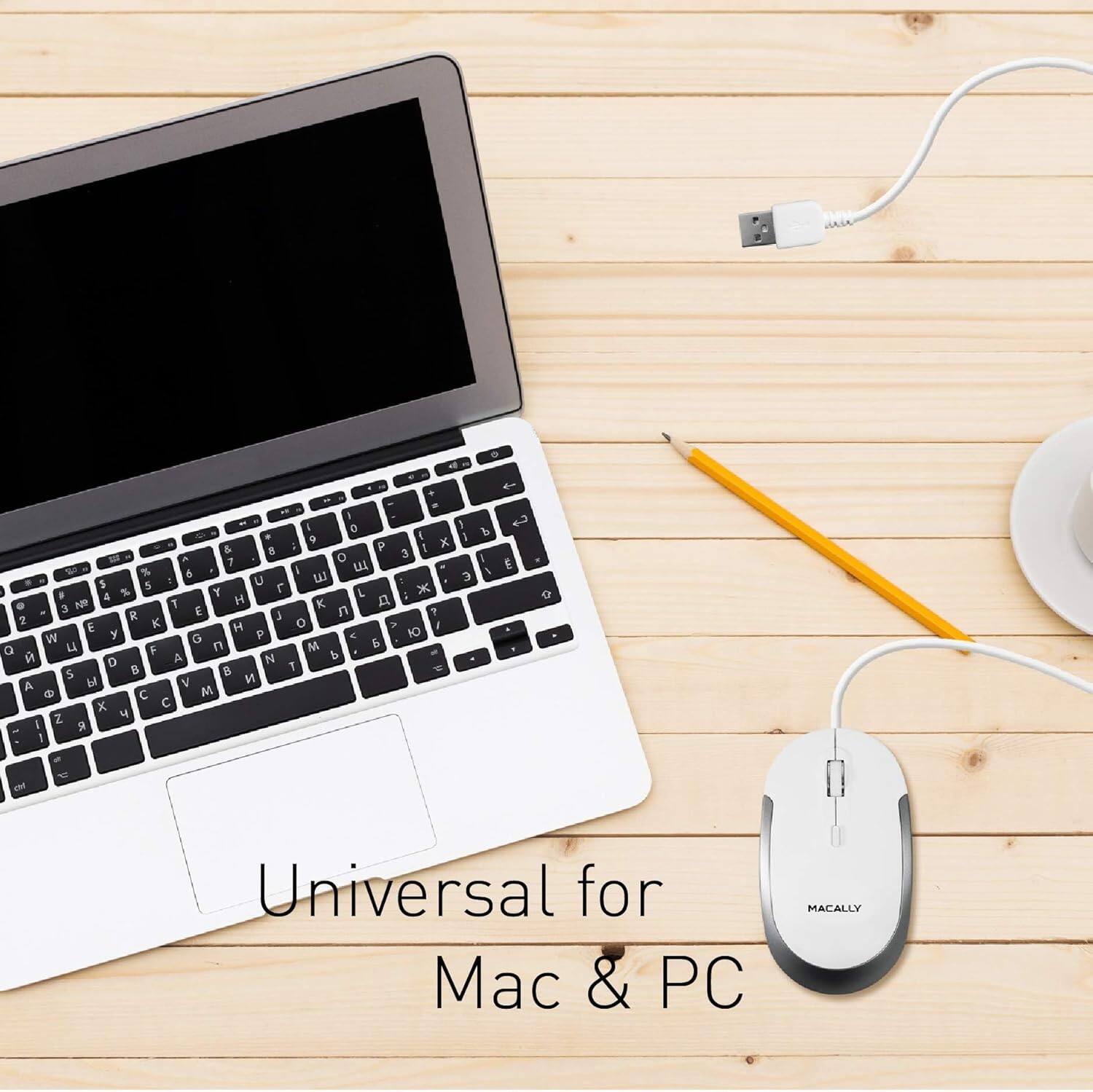 Universal for Mac & PC  
MACALLY