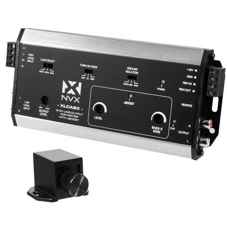MON LEVEL LOAD INPUT SELECT TURN ON MODE ON HUO 30 X LOW NVX LEVEL XLCA2X NPUT HO-R OUTPUT LEVEL OUTPUT WITH CONVERTER TOODOX LEVEL

GROUND ISOLATION 2000 100 CND BOOST

+12V (IND REMIN POWER REMOUT REMOTE I R BASS-X CUP EDGE TURTUO