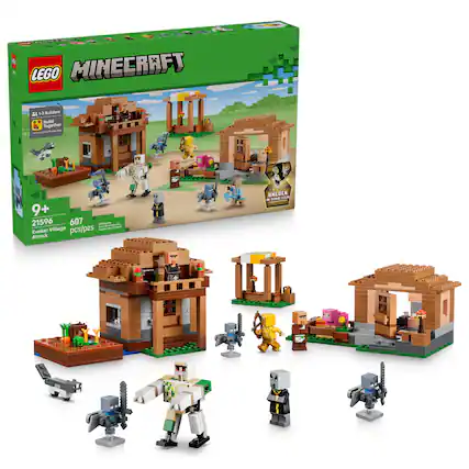 LEGO Minecraft 1-3 Builders Build Together - Evoker Village 9+ 21596 607 pcs/pzs