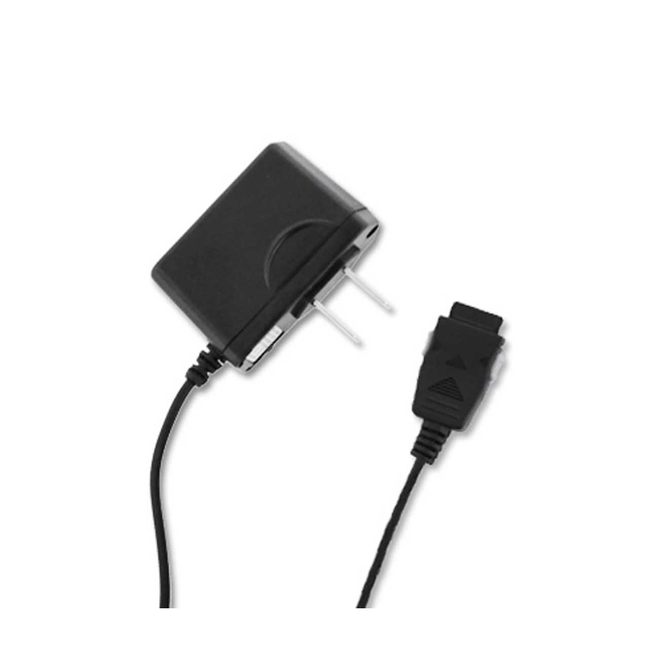 Reiko - Portable Lg Vx8300 Usb Travel Adapter Charger With Built In Cable In - Black