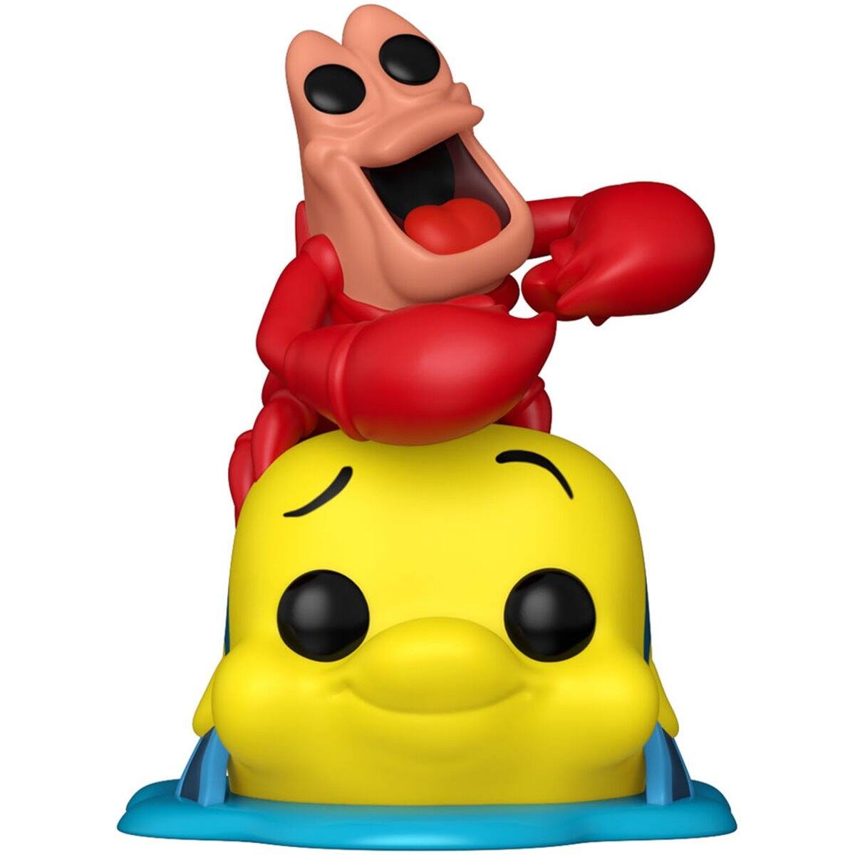 Angle. Funko - Funko POP! Disney: The Little Mermaid - Sebastian & Flounder   - COLLECTIBLES - Multicolor.