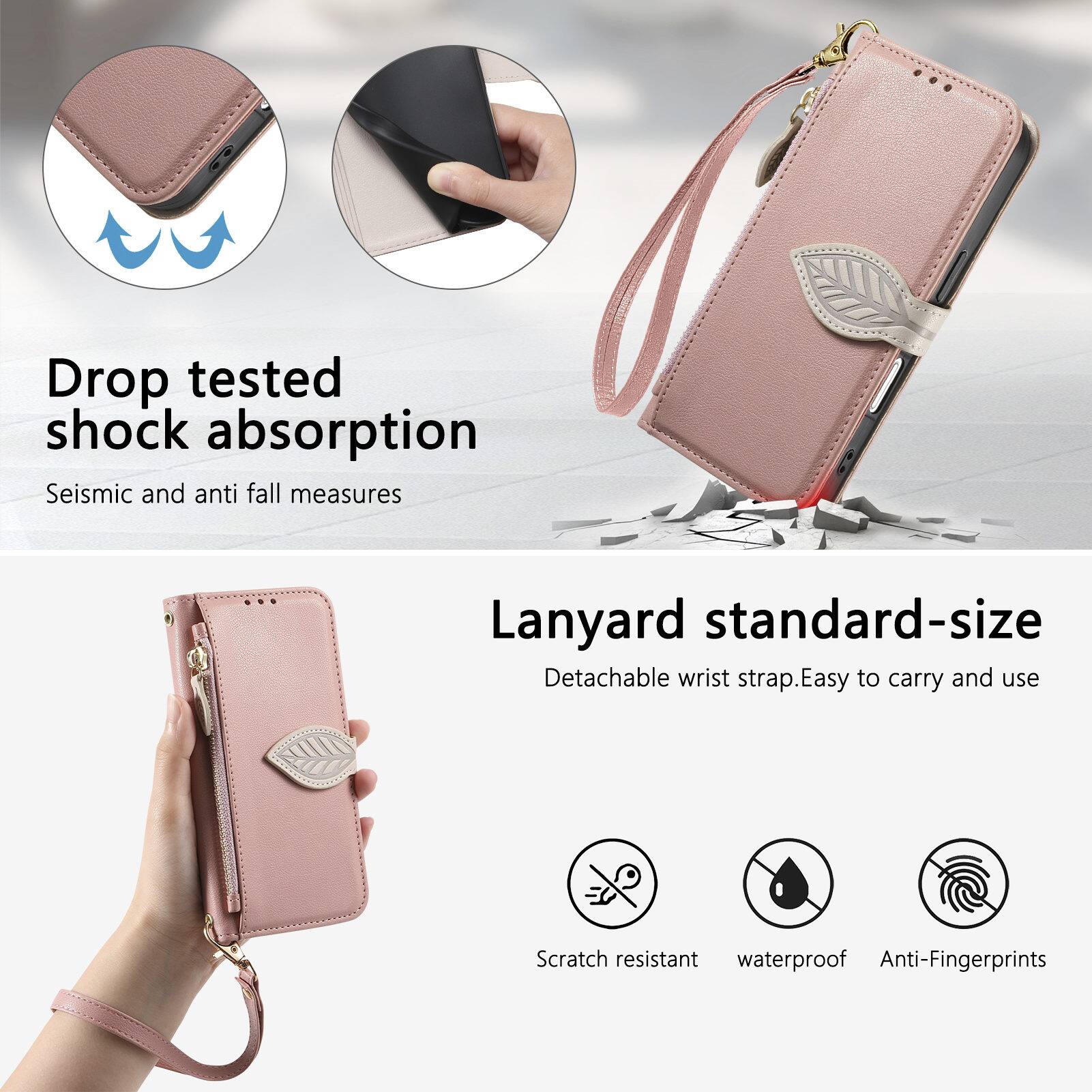 Drop tested shock absorption  
Seismic and anti fall measures  

Lanyard standard-size  
Detachable wrist strap. Easy to carry and use  

Scratch resistant  
Waterproof  
Anti-Fingerprints