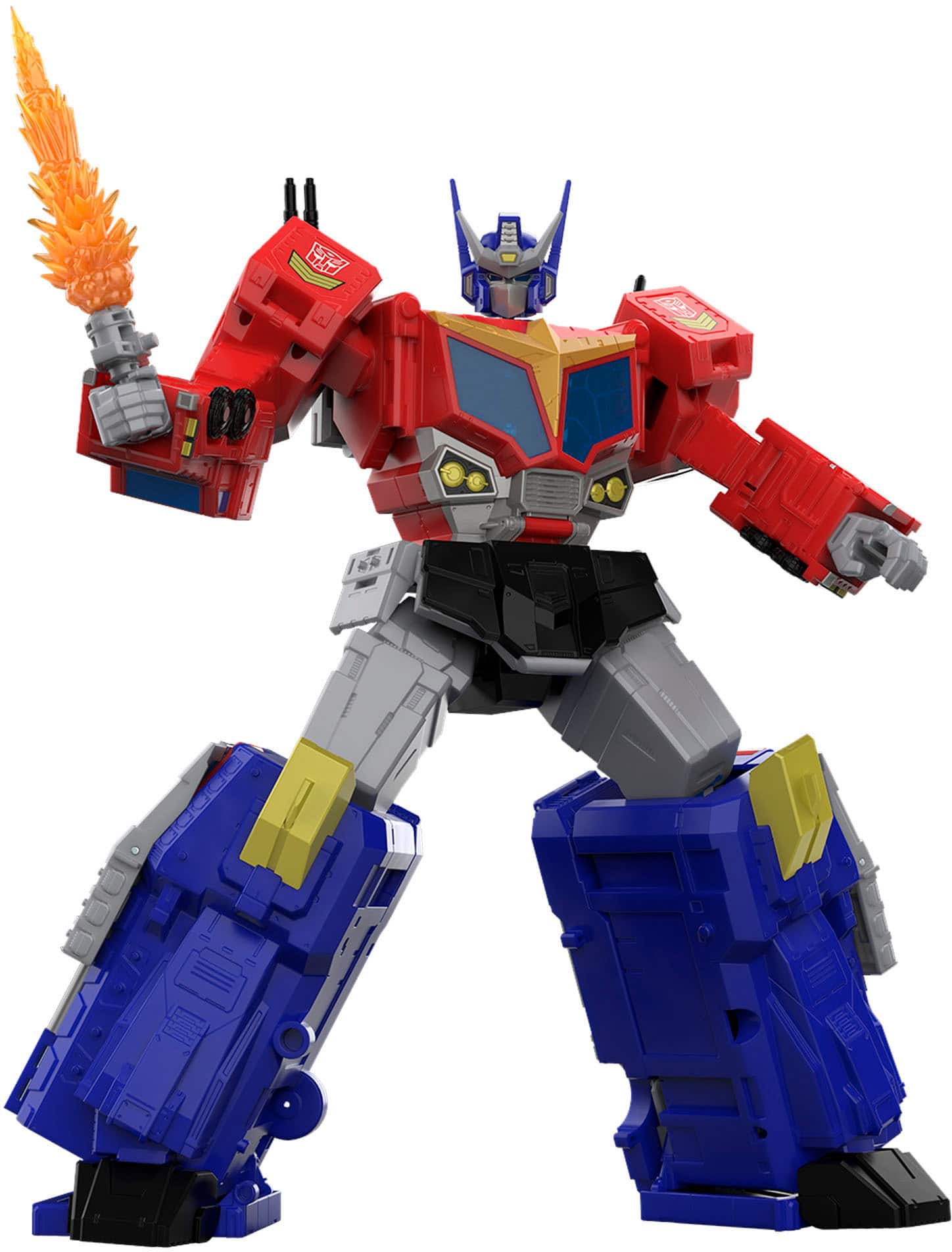 Left. Transformers - Age of the Primes Titan Class The Thirteen Star Optimus Prime.
