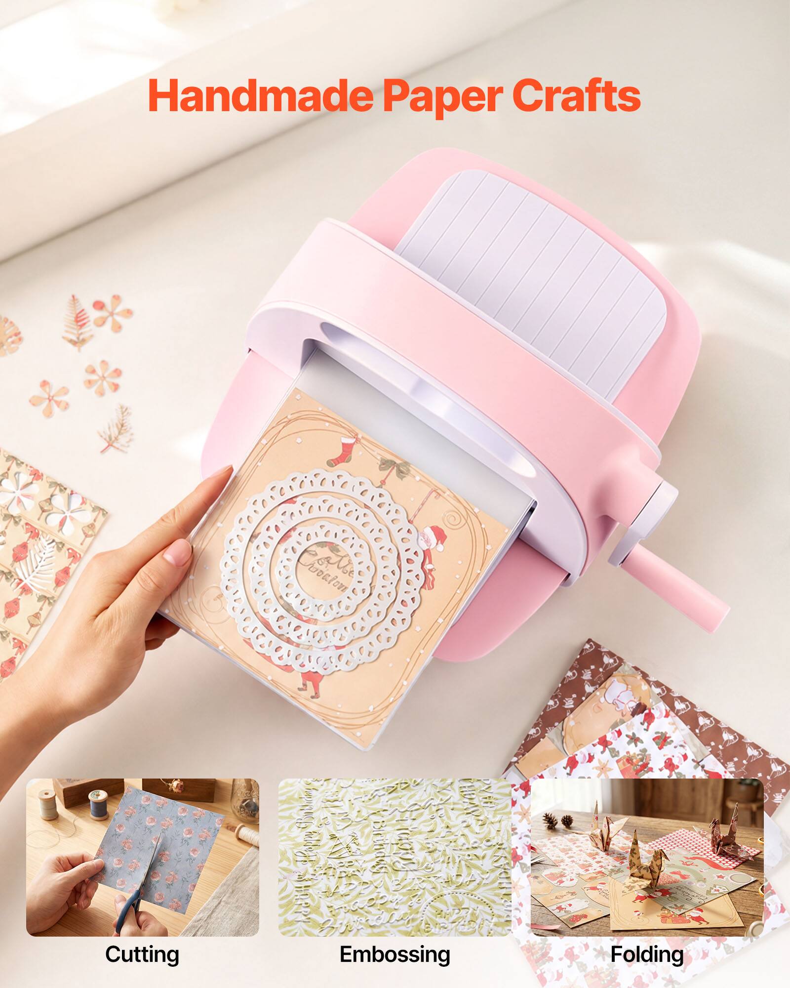 Handmade Paper Crafts

Cutting
Embossing
Folding