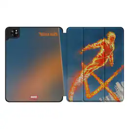 Keyscaper - Marvel Cover Art Tablet Case - Apple iPad Pro 13in (M4) - Human Torch