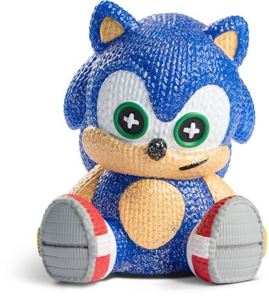 Front. Handmade by Robots - Handmade by Robots - Sonic the Hedgehog - Sonic #297 (Glitter) - COLLECTIBLES - Multicolor.