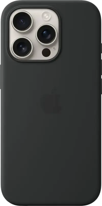 apple純正 iPhone 16 Pro MagSafe対応 ダークグレー iPhone 16 Pro Max Silicone Case with MagSafe – Stone Gray