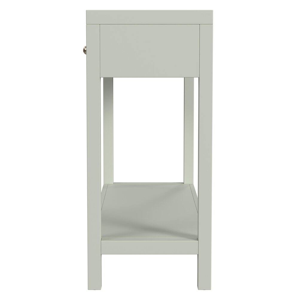 Left. Butler Specialty - Nora 2 Drawer Console Table - Green.
