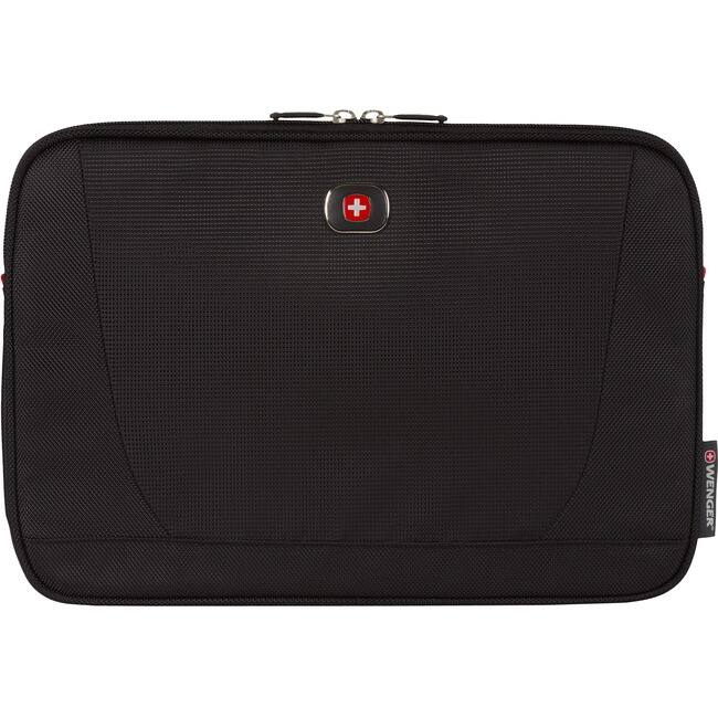 Front. SwissGear - Wenger Beta 14In Sleeve - Fits Up To 14In Laptop Black - Black.