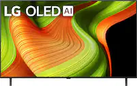 LG - 55" Class B5 Series OLED AI 4K UHD Smart webOS TV (2025) - Front_Zoom