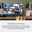 Seamless Switching: Built-in dual HDMI ports keep your devices always plugged in and let you effortlessly switch between streaming and console gaming.