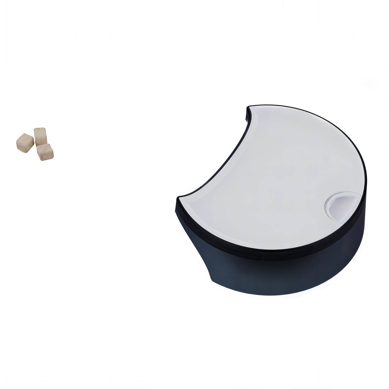 Left. Enabot - Eb2401311 Rola Petpal Smart Treat Dispenser Module - White.