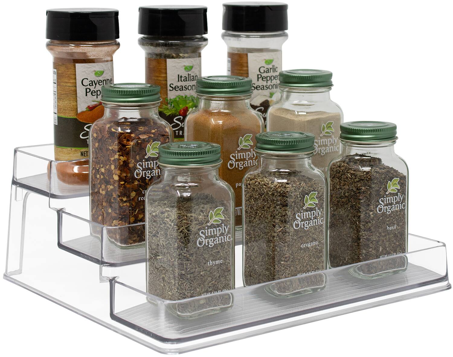 - Cayenne Pepper
- Italian Seasoning
- Garlic Pepper Seasoning
- Simply Organic Thyme
- Simply Organic Oregano
- Simply Organic Basil