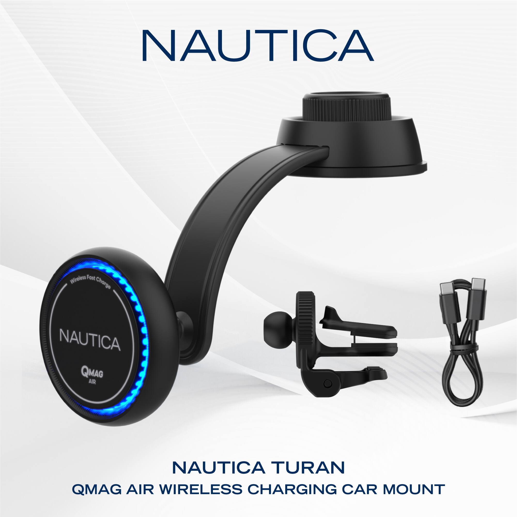 NAUTICA  
NAUTICA TURAN  
Qmag Air Wireless Charging Car Mount