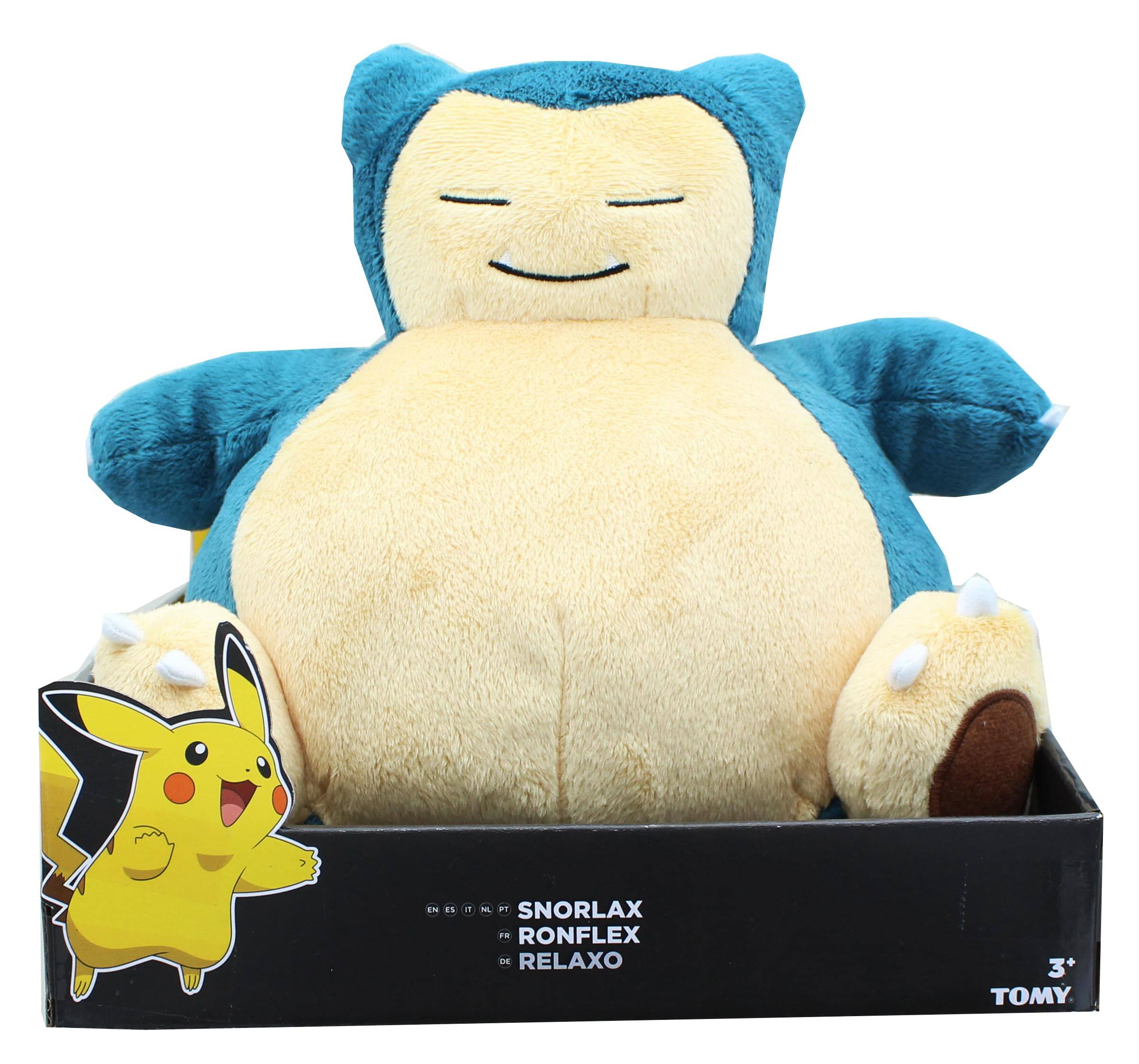 SNORLAX  
RONFLEX  
RELAXO  

3+  

TOMY