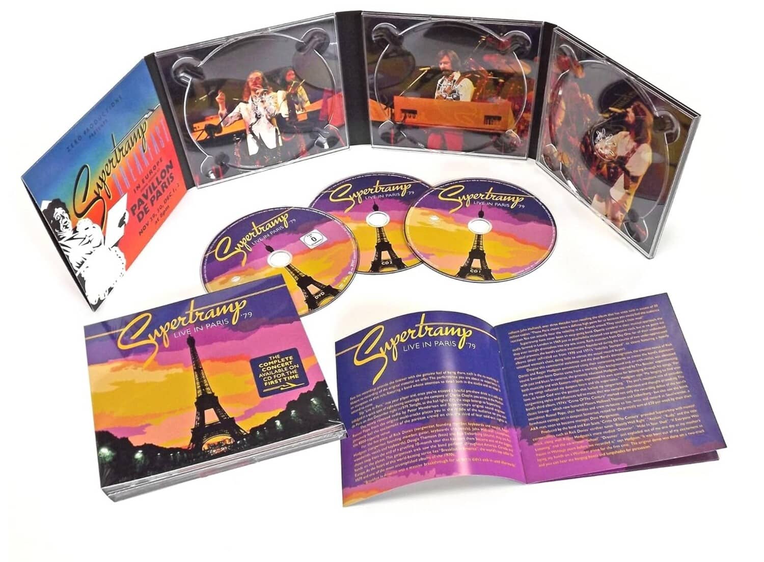 Supertramp - Live in Paris '79   - COMPACT DISCS [CD] price history on PriceWatchPro