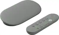 Google - TV Streamer 4K - Fast Streaming Device in 4K HDR - 32 GB of Storage - Hazel - Angle_Zoom