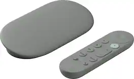 Google - TV Streamer 4K - Fast Streaming Device in 4K HDR - 32 GB of Storage - Hazel