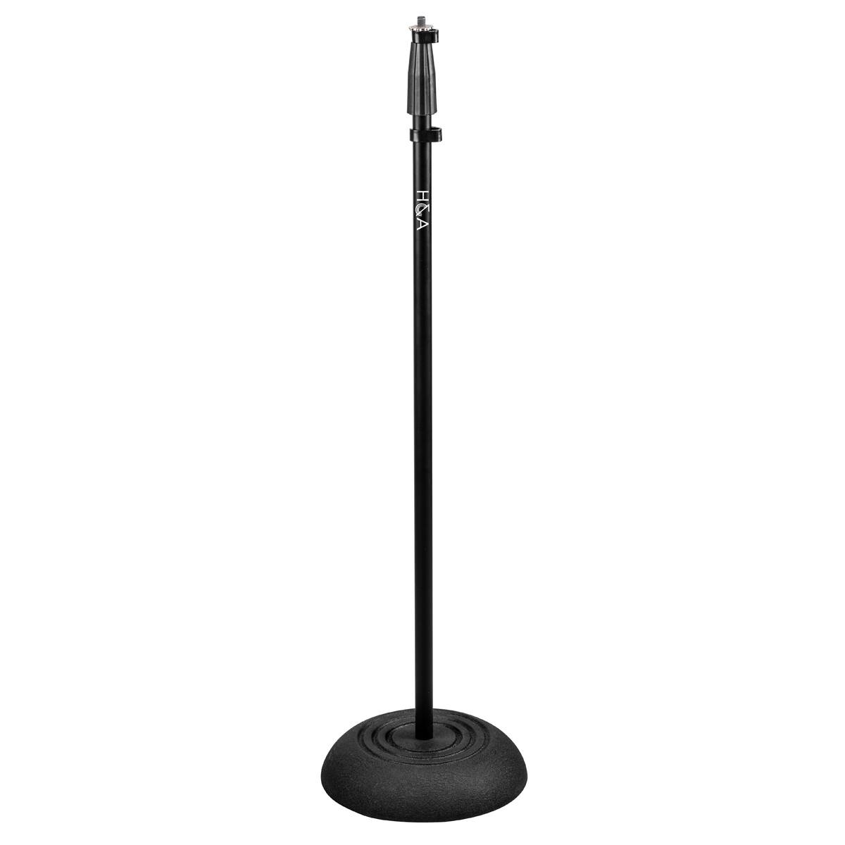 Alt View 2. H&A - H&A Round Base Microphone Stand.