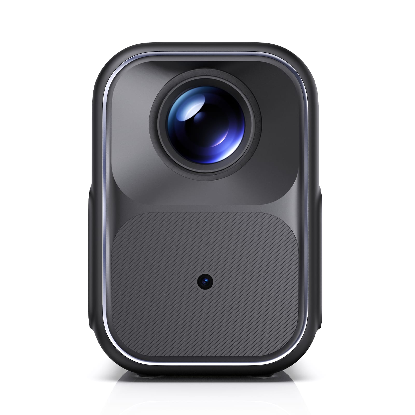 WEMAX - Google TV Projector, 10ms Lag-Free Gaming, MECE & HDR10 & Dolby Audio, AI Auto Setup, Native 1080P Smart Projector - Black & Gray