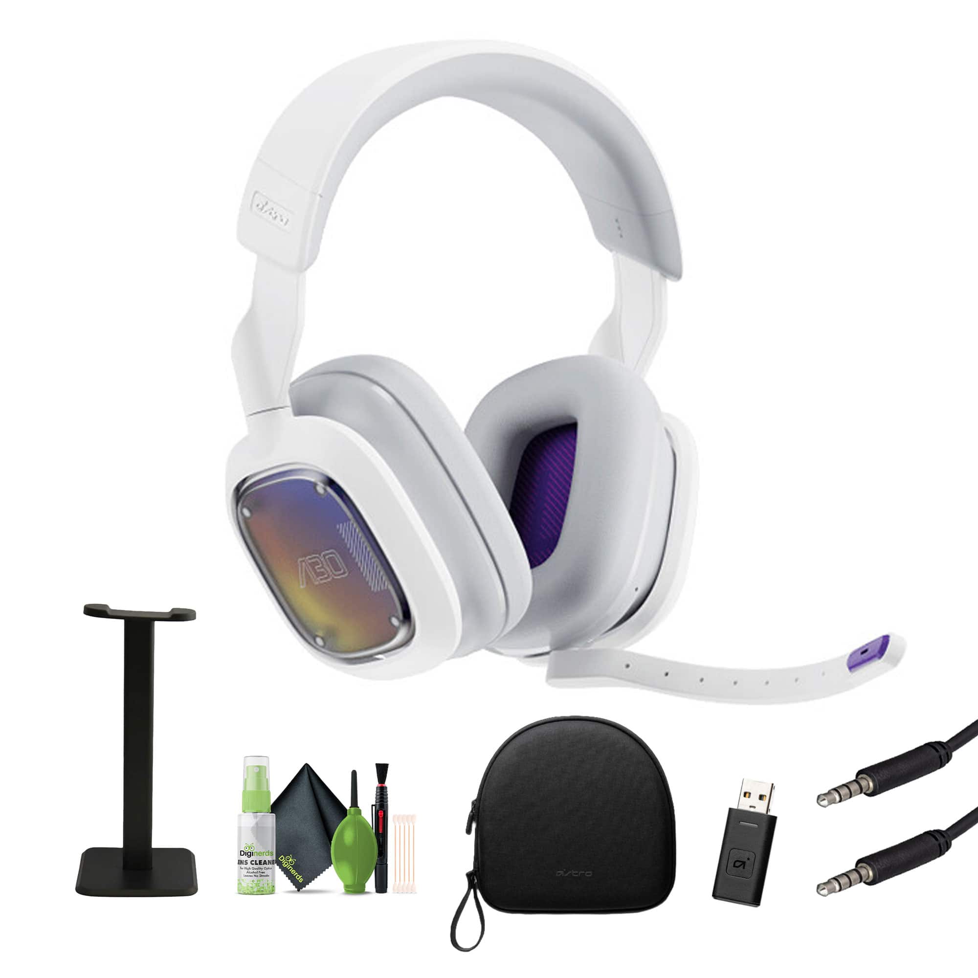 Bundle - Astro Gaming - A30 Wireless Gaming Headset for Xbox Series X|S - White