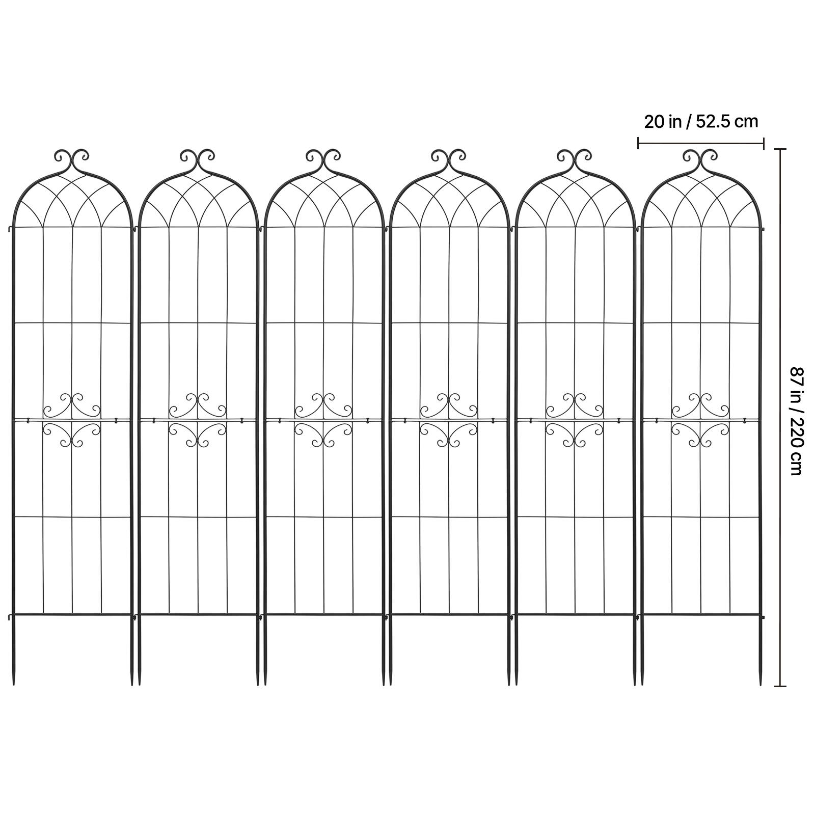 20 in / 52.5 cm  
87 in / 220 cm