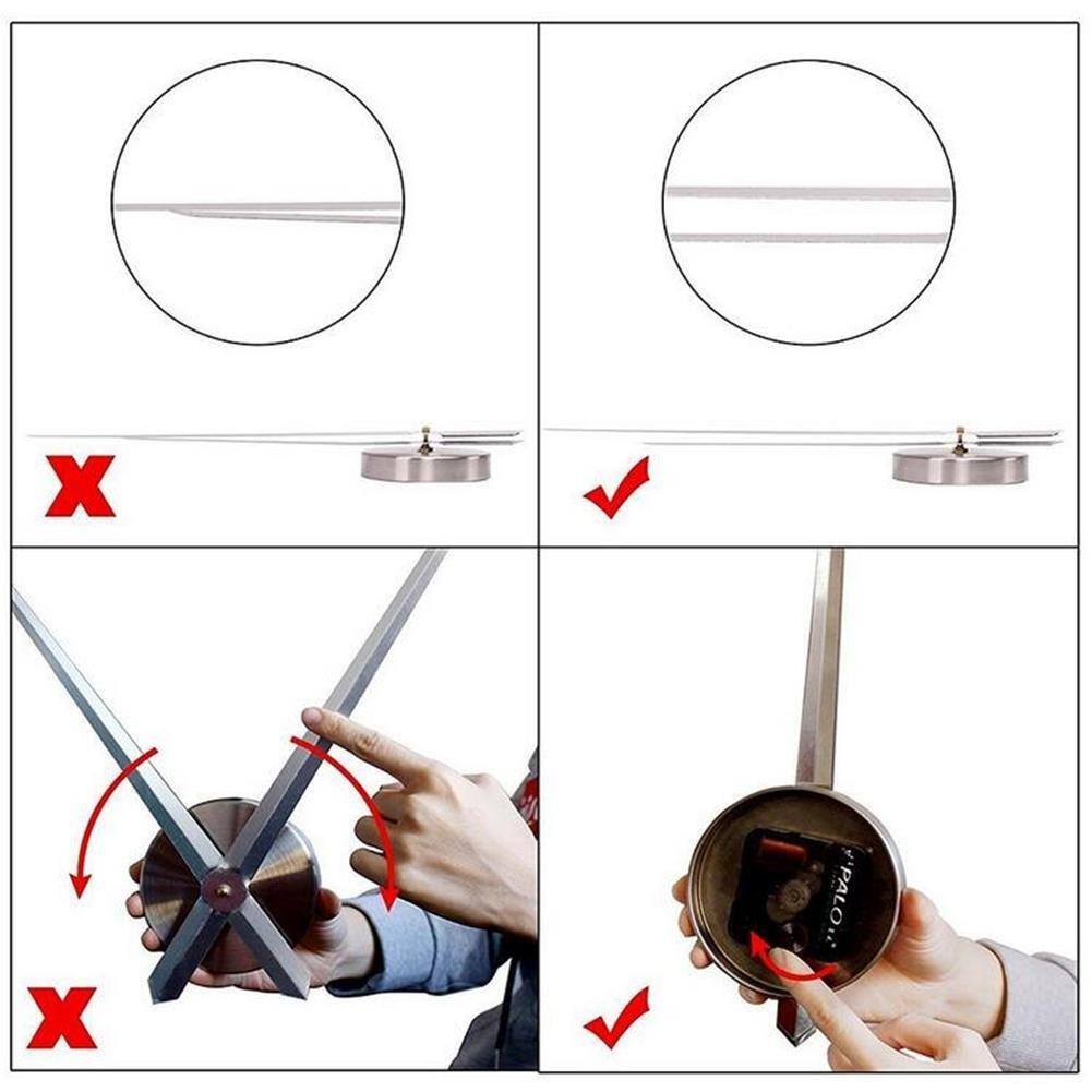 Alt View 2. Comfort Essence - Frameless 3d Diy Mirror Surface Wall Clocks Modern Design For Living Room Bedroom Home Office Hotel Coffe... - Silver.