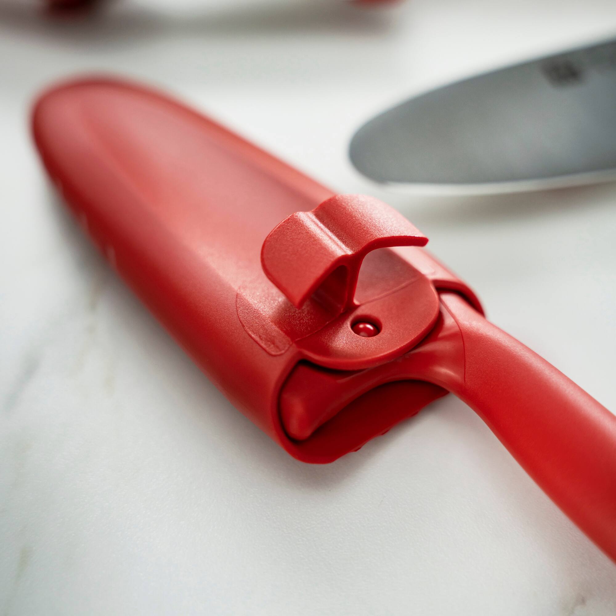 Alt View 7. ZWILLING - ZWILLING TWINNY Kids Chef’s Knife - Red - Red.