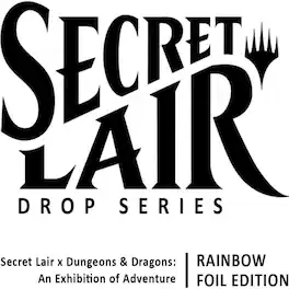 Wizards of The Coast - Magic: The Gathering TCG: Secret Lair - Dungeons and Dragons - Rainbow Foil