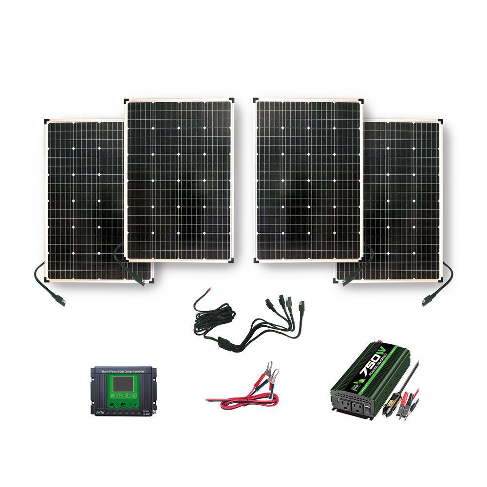 - 4 x 12V 750W