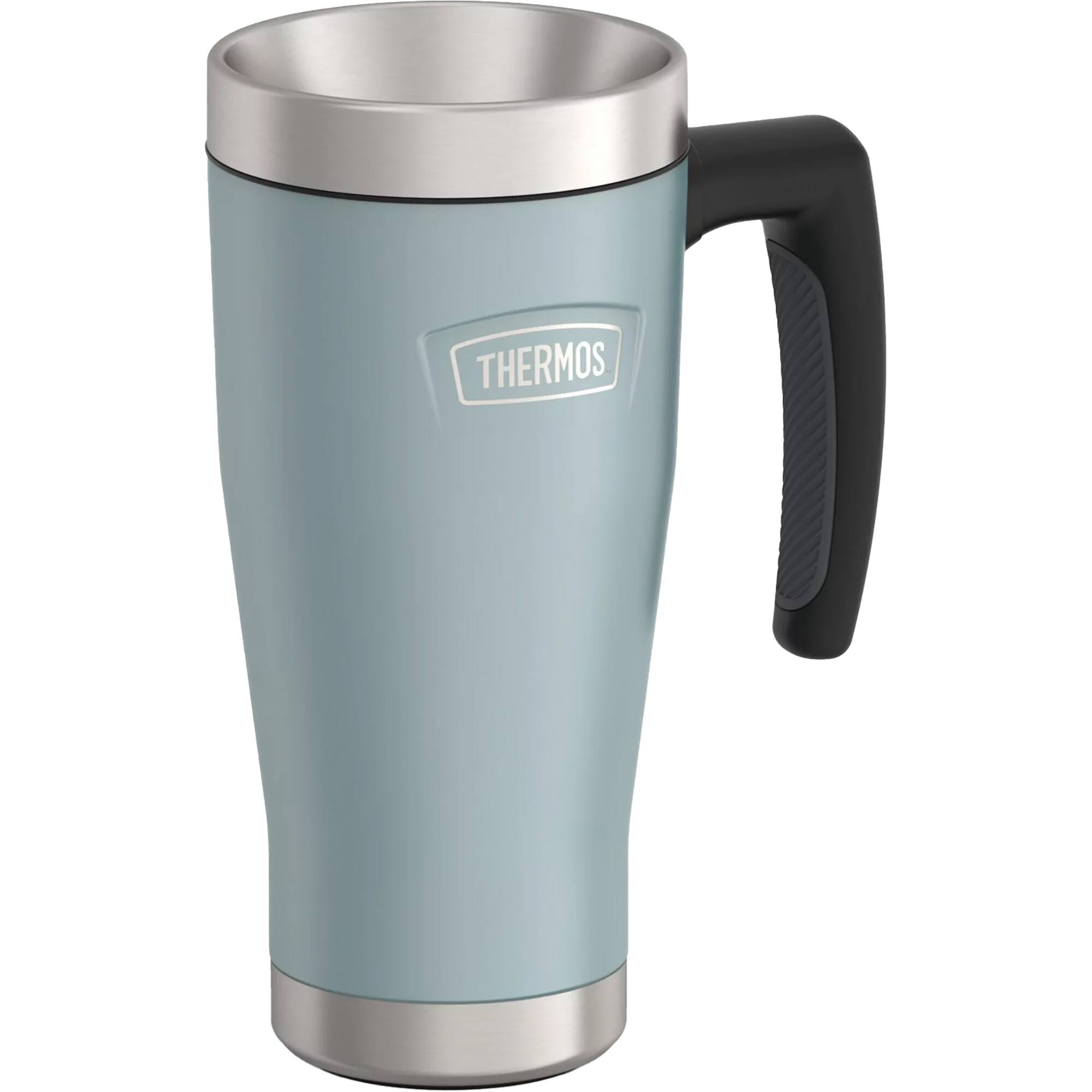 Alt View 1. Thermos - Thermos 16 oz. Icon Stainless Steel Travel Mug - Glacier - Glacier.