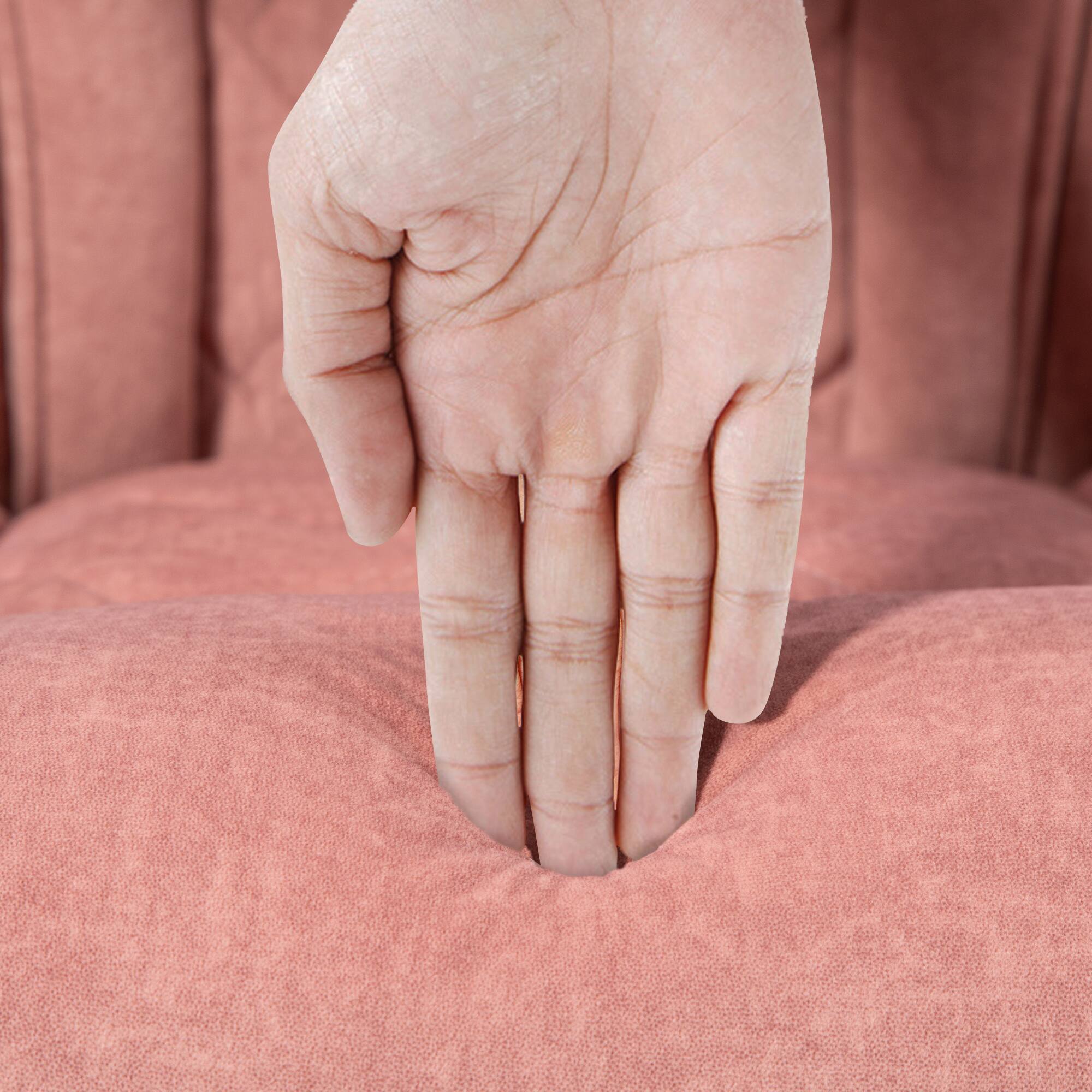 Alt View 8. Vinsetto - Massage Office Chair with Foot Rest, Executive Computer Desk Chair with 6 Vibration Point and Heat - Pink.