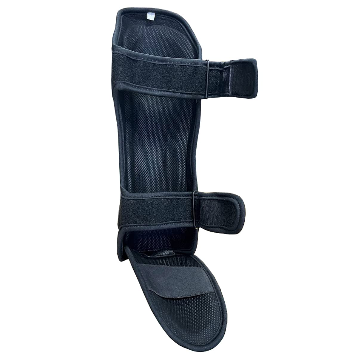 Back. Amber Sporting Goods - Invincible Fight Gear Shin-n-Step for Muay Thai, MMA, Martial Arts Protective Training Equipment for Sparring - Black.