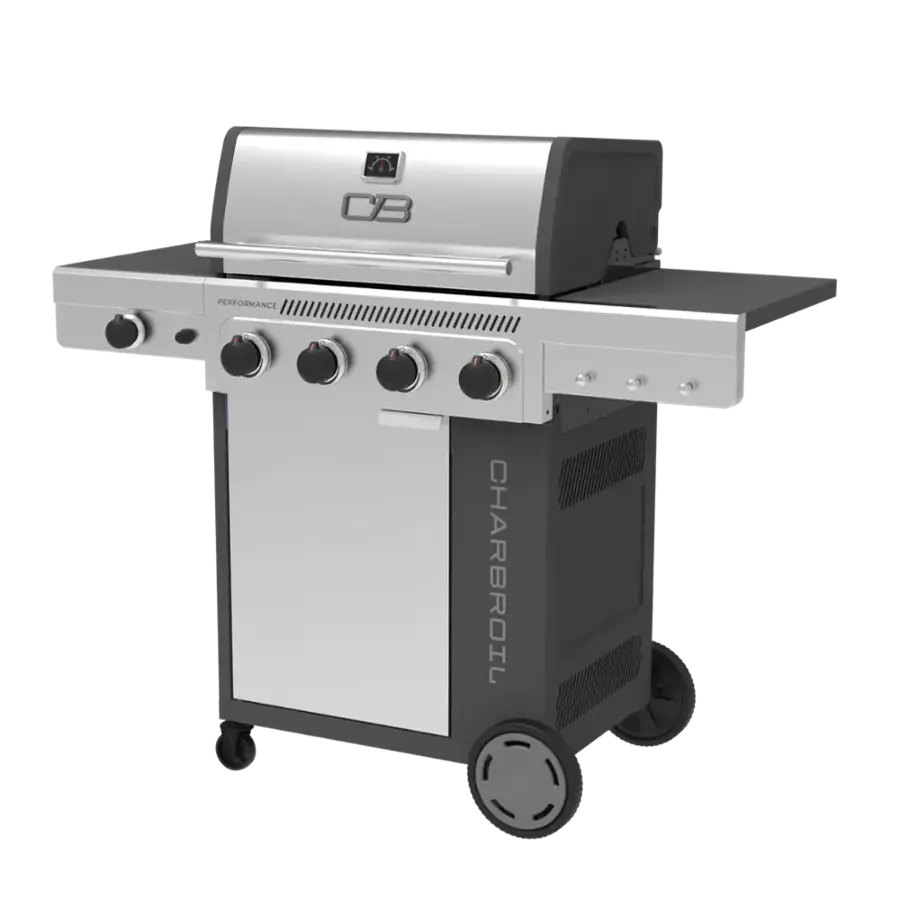 The text on the image reads "C B Performance Charbroil."