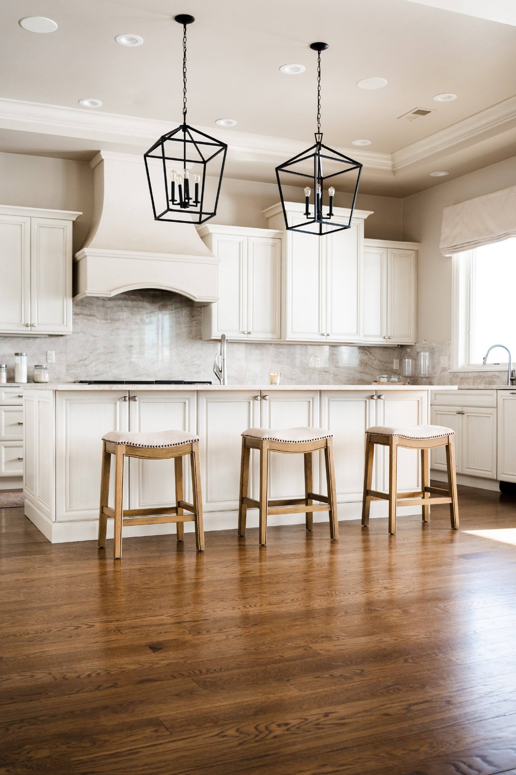 Alt View 2. Maven Lane - 26" Adrien Saddle Counter Stool In Natural Wood Finish With Fabric Upholstery - Natural Wood.