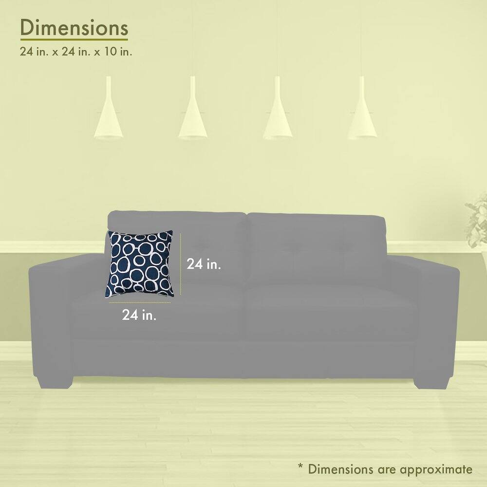 Dimensions  
24 in. x 24 in. x 10 in.  

24 in.  
24 in.  

*Dimensions are approximate