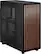 Alt View 19. Fractal Design - North Charcoal Black with Walnut Front and Mesh Side Panel Mid-Tower PC Case - Black.