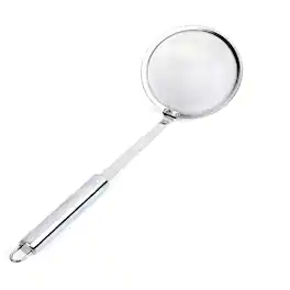 Kitcheniva - Stainless Steel Fine Mesh Skimmer Strainer Spoon - Silver