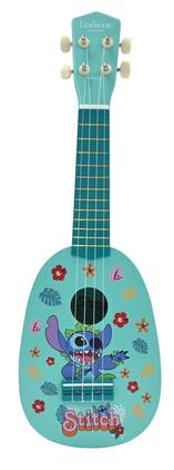 Lexibook - Disney Stitch Wooden Ukulele with Nylon Cords